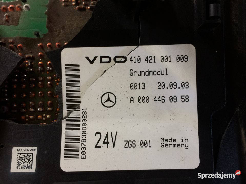 Grundmodul Actros 0004460958 410421001009 MP2
