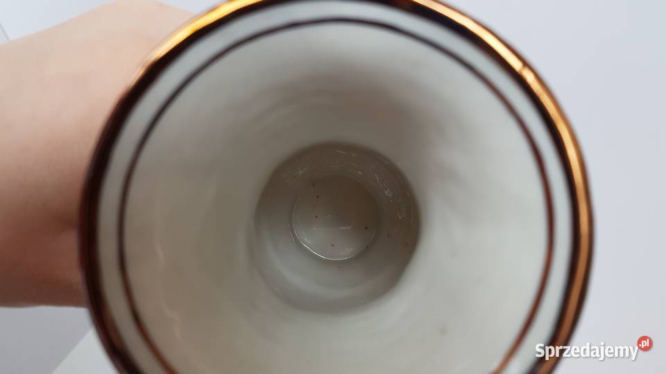 Porcelanowy wazon Steatyt Zygmunt Buksowicz Dąbrowa Górnicza