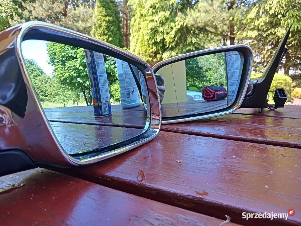 Lusterka Chrom Audi A6 C5 A8 D2 10 PIN małopolskie Chojnik