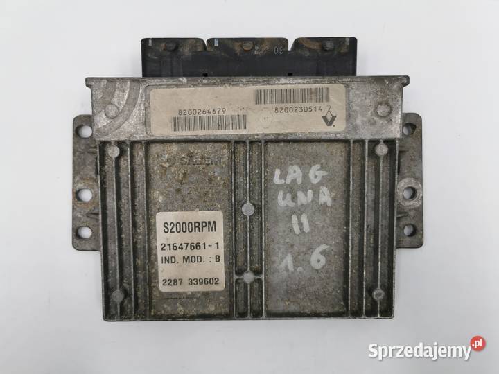 Sterownik Silnika Renault Laguna 2 18 8200264679 Wyszków