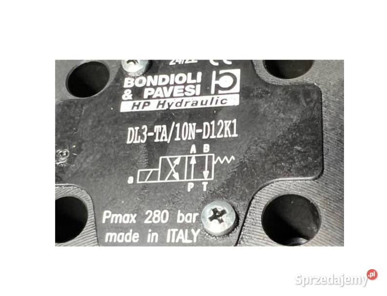 BondioloPavesi DL3TA10ND12K1 zawór hydrauliczny Poznań