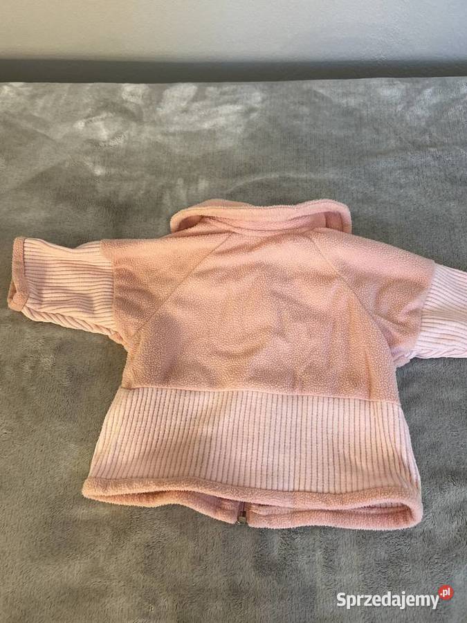 Zestaw komplet różowy sweter spodnie Rozmiar 62 Jasło