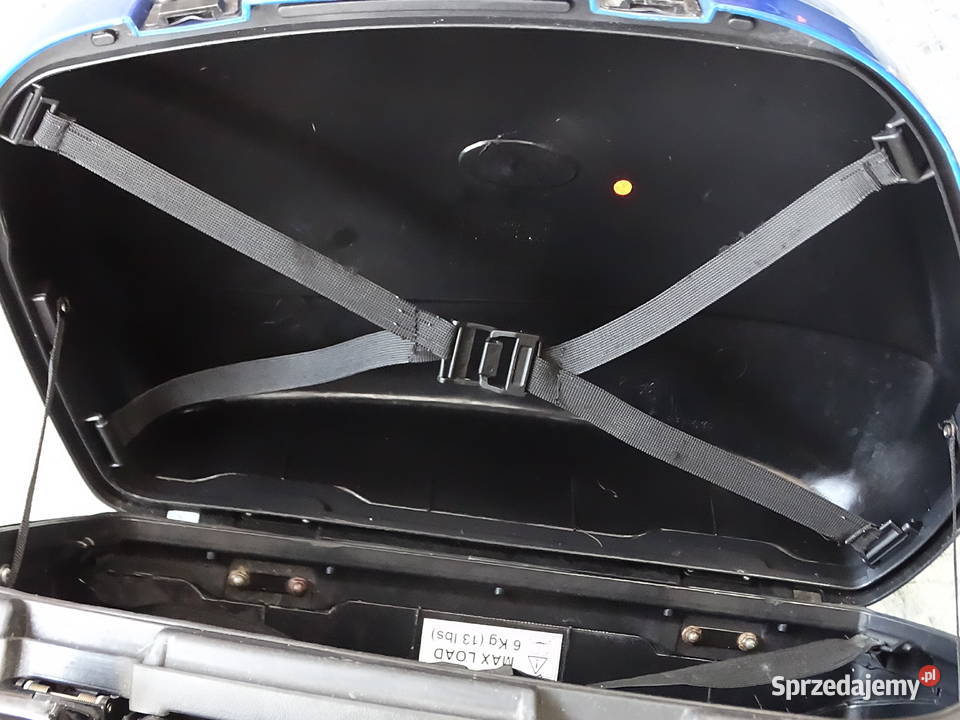 Oryginalne Kufry Boczne TRIUMPH Niebieskie Biłgoraj sprzedam