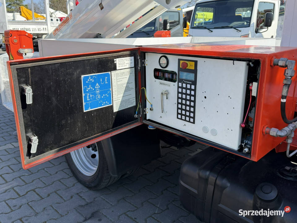 Nissan Cabstar Podnośnik Koszowy 27m RUTHMANN TB biały Widełki