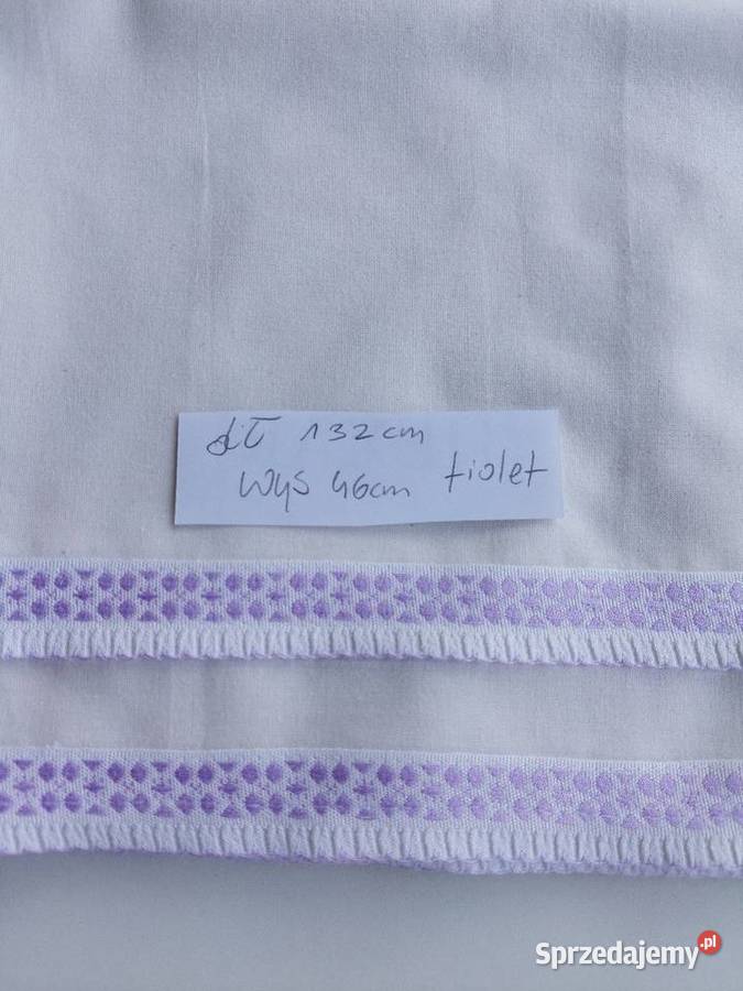 Zazdrostka lambrekin panel bawelna Mirosławiec