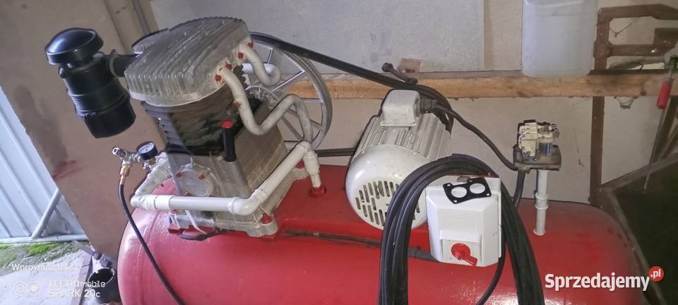 Sprzedam kompresor sprężarka 500l Rząśnia