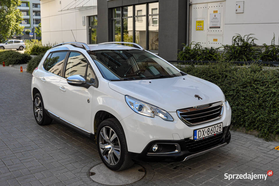 Peugeot 2008 2015 r 107 Skóry Bezwypadkowy 2008 Wrocław