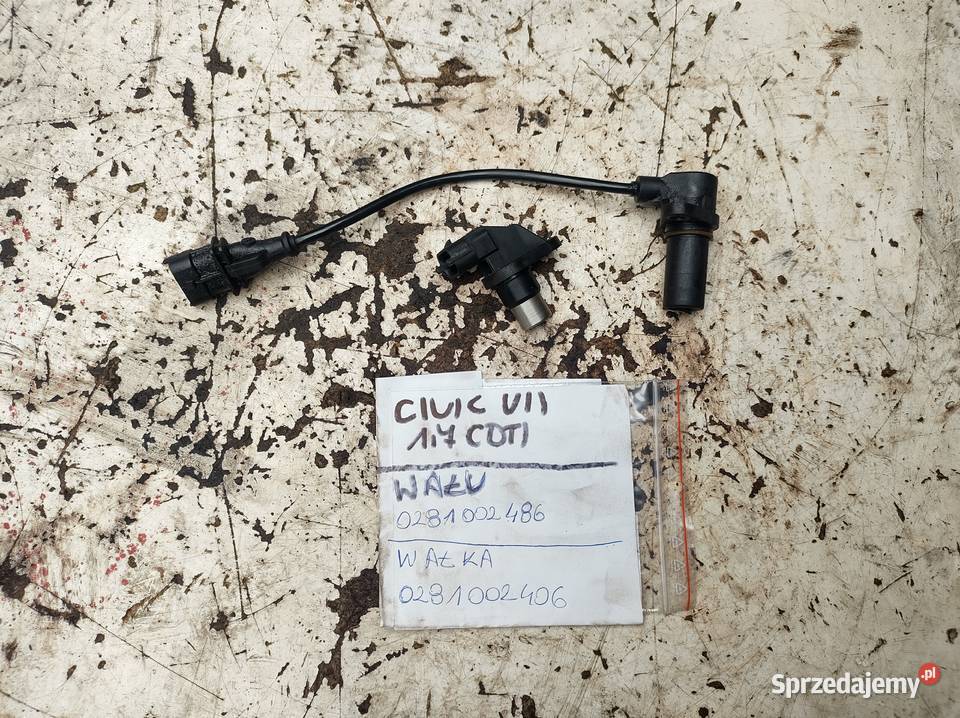 HONDA CIVIC VII 17CDTI Czujnik wału wałka świętokrzyskie Kielce