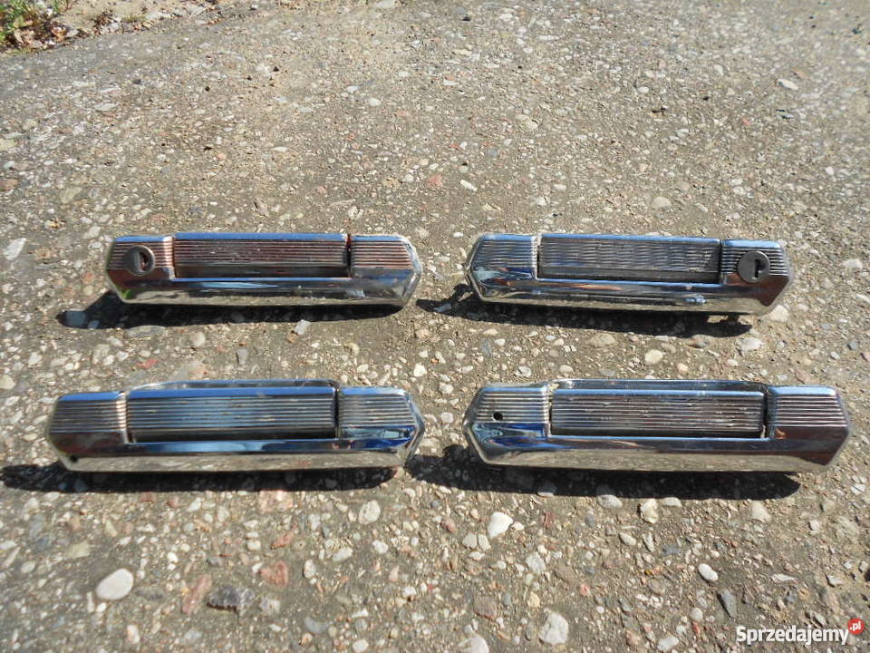 Klamki zewnętrzne Fiat 125p kpl 4 klamki Karoseria Sokółka