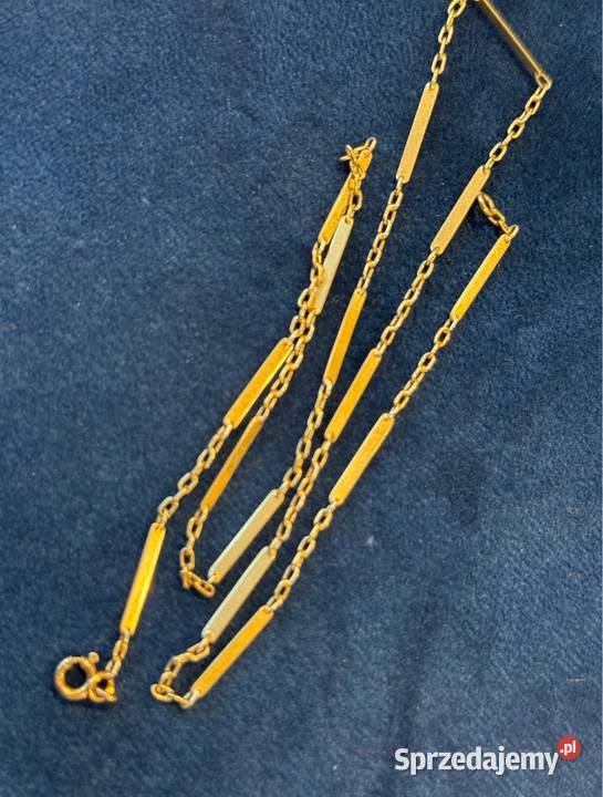 Łańcuszek Naszyjnik Złoto Próba 585 Czechy złoto