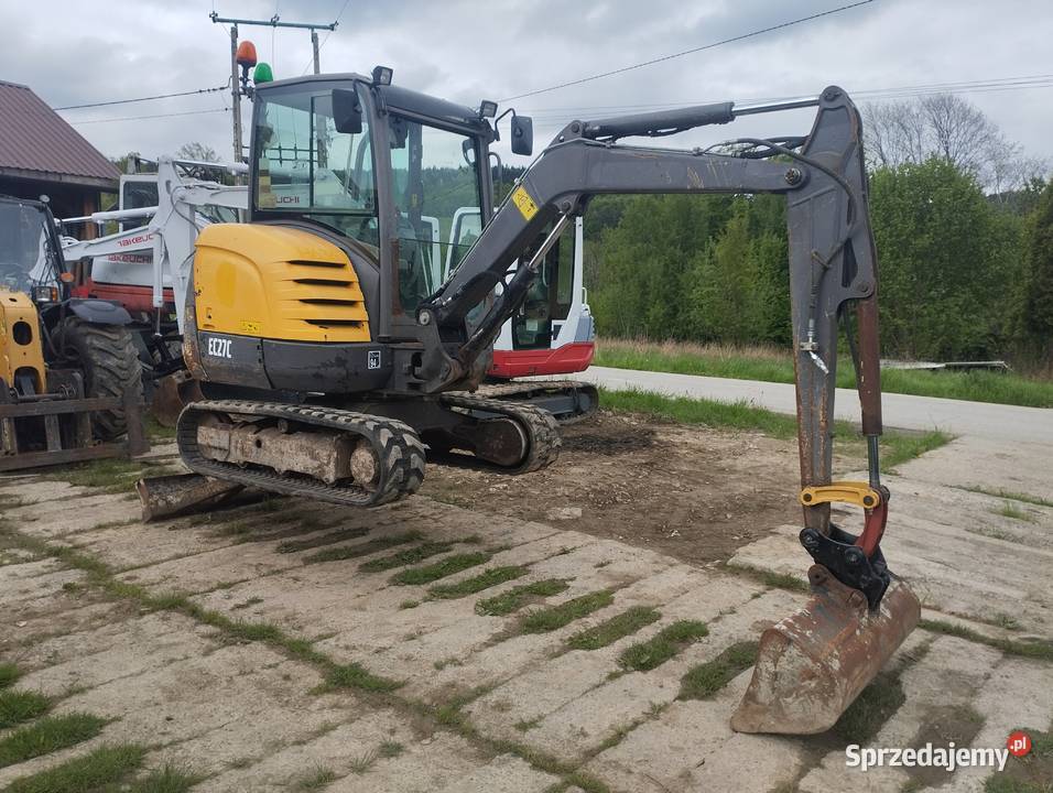 minikoparka VOLVO EC27 c jcb kubota takeuchi Sucha Beskidzka sprzedam