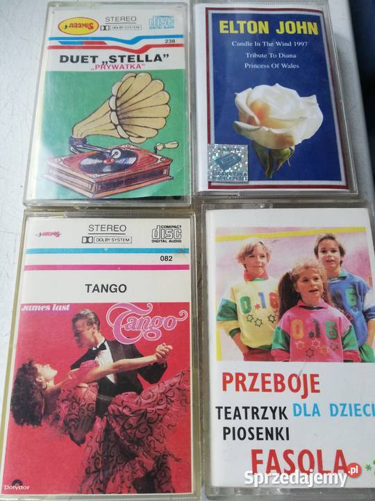 Kasety magnetofonowe z przebojami z lat Łódź