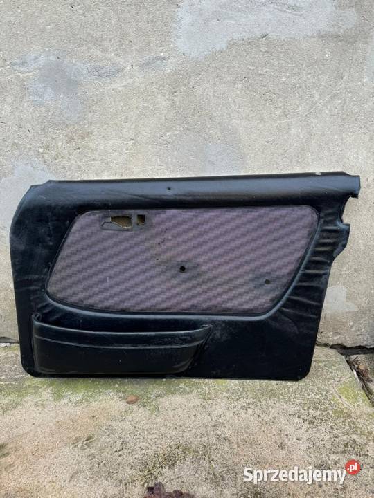 Boczki drzwiowe mercedes w123 280E czarne welur lubuskie Gorzów Wielkopolski