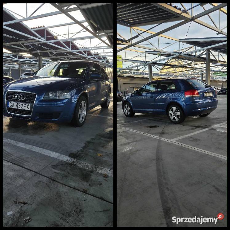 Audi A3 8P 16 MPI LPG Rok produkcji 2008 Olsztyn