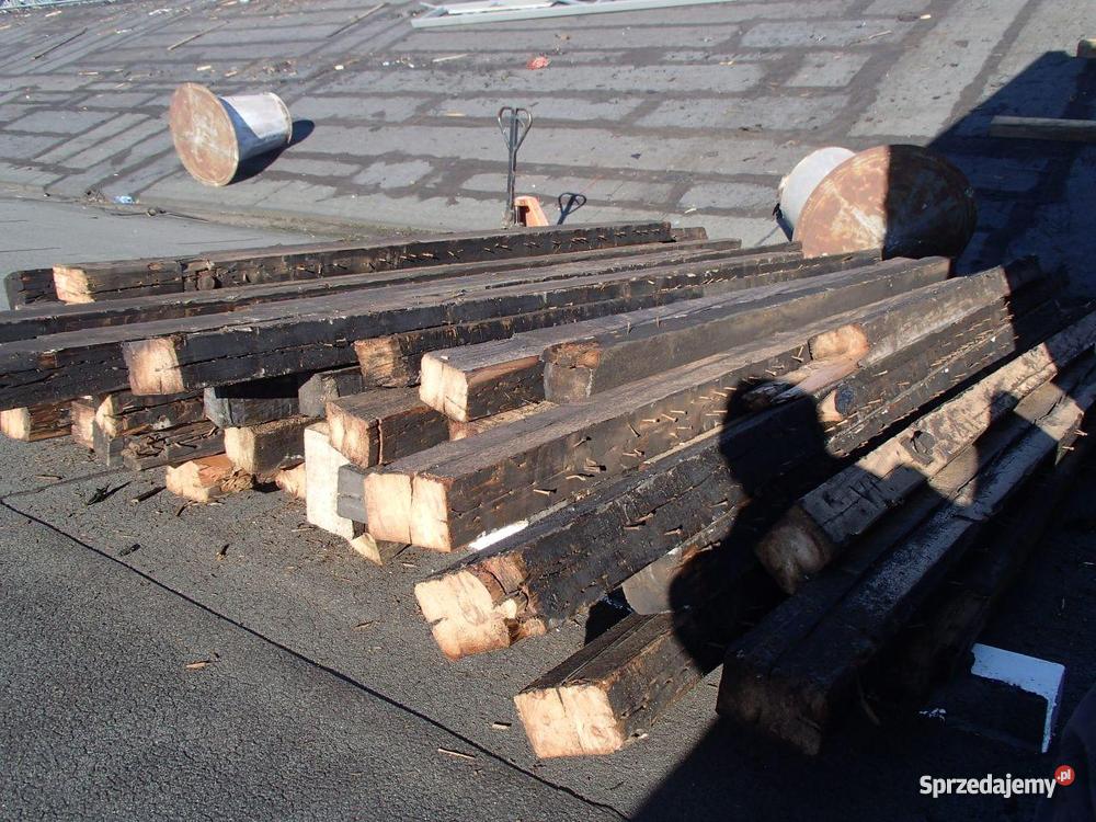 belki drewniane z rozbiórki hali Wrocław sprzedam