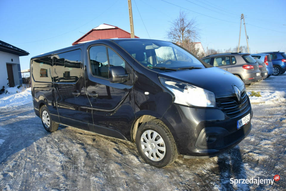 Renault Trafic 16D 9Osobowy Long Nawiewy Navi czarny Majdan Sieniawski sprzedam
