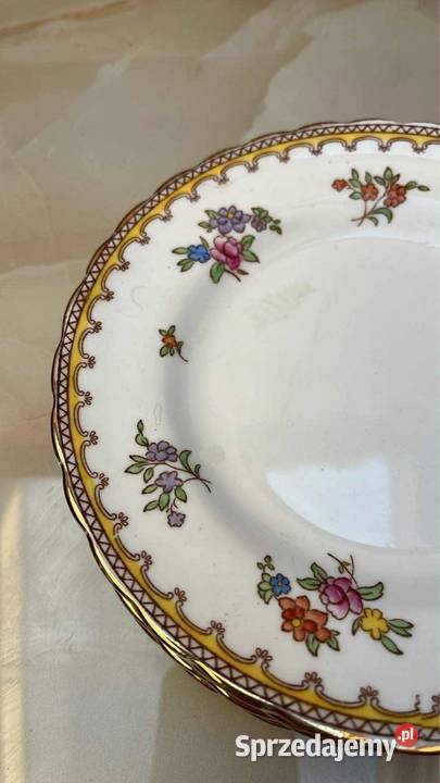 Talerzyki deserowe Tuscan Made in England Porcelana i szkło Gdańsk