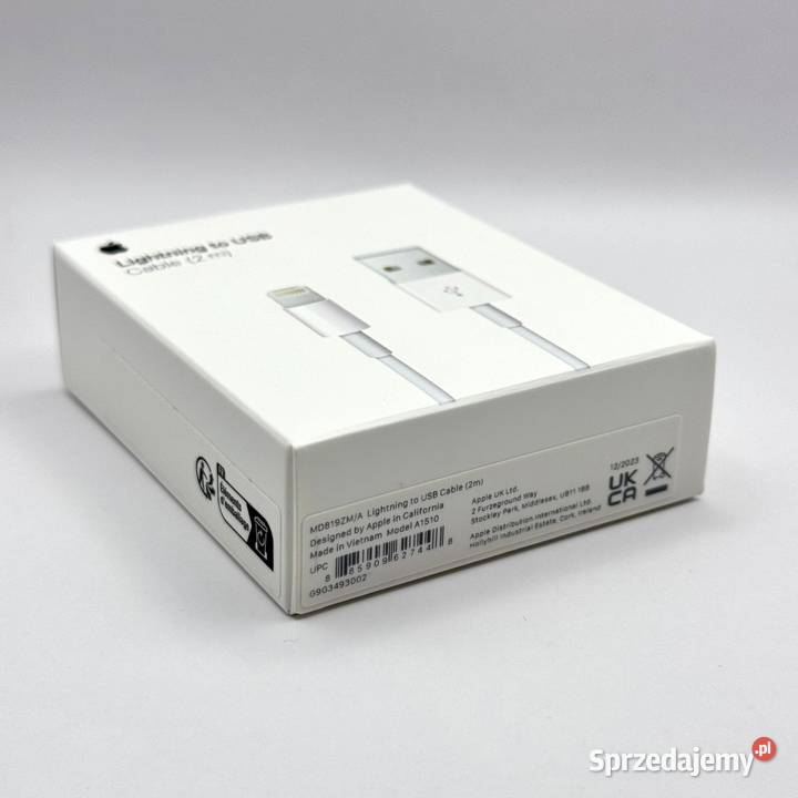 Oryginalny kabel Lightning to USB marki Apple