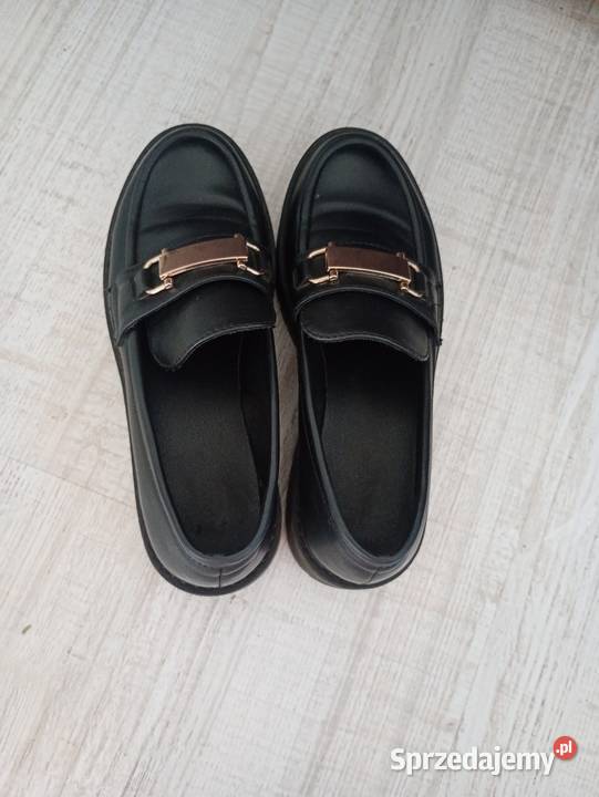 Loafersy czarne śląskie Siemianowice Śląskie