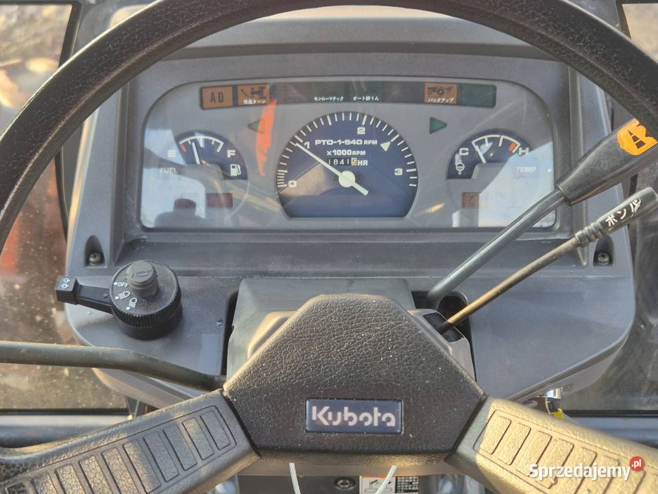 Traktorek KUBOTA GL280D 28 44 Wspomaganie Kabina Małuszyn