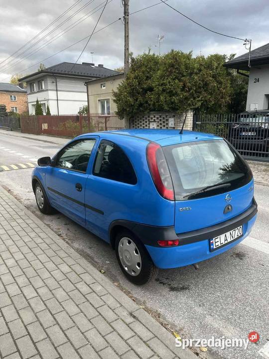 OPEL CORSA C 2002 10 PB 86000 PRZEBIEGU 1 łódzkie sprzedam