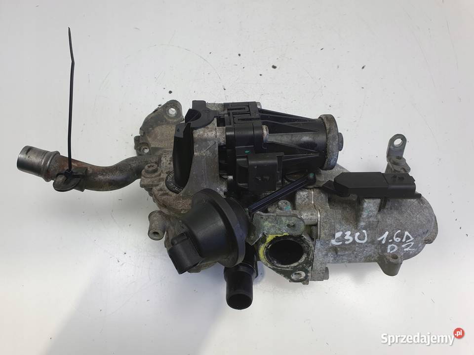 Volvo C30 16 D2 ZAWÓR EGR chłodniczka oryginał Silniki i osprzęt Chełm