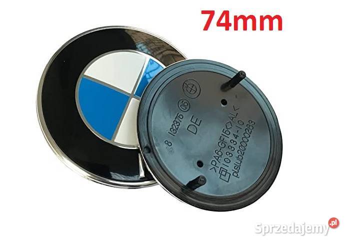 NOWY znaczek BMW 74mm bolce emblemat logo Pozostałe Zamość