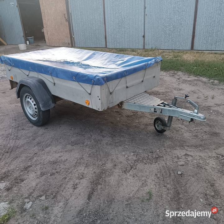 Przyczepka samochodowa lekka z plandeką dmc 750 Bydgoszcz sprzedam