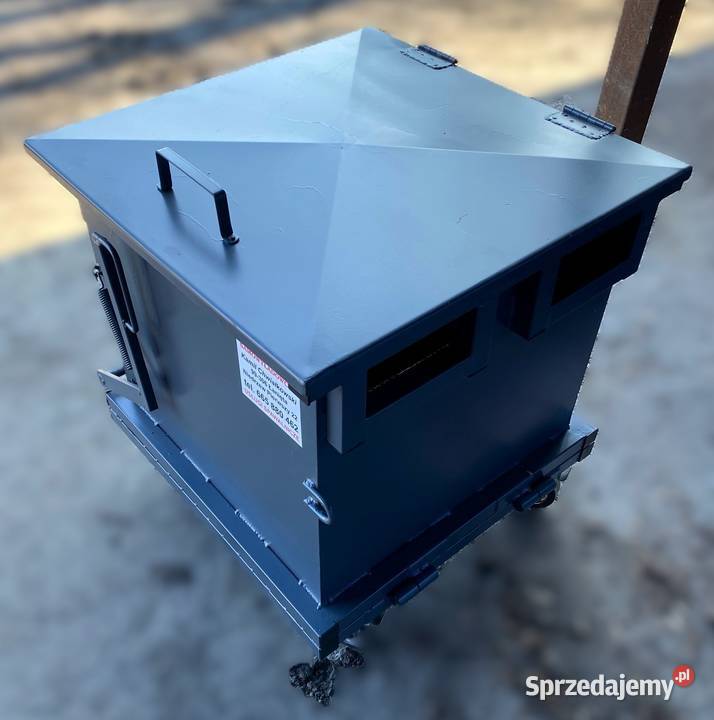 Kontener z otwieranym dnem 05m3 koliba Niedrzew Pierwszy