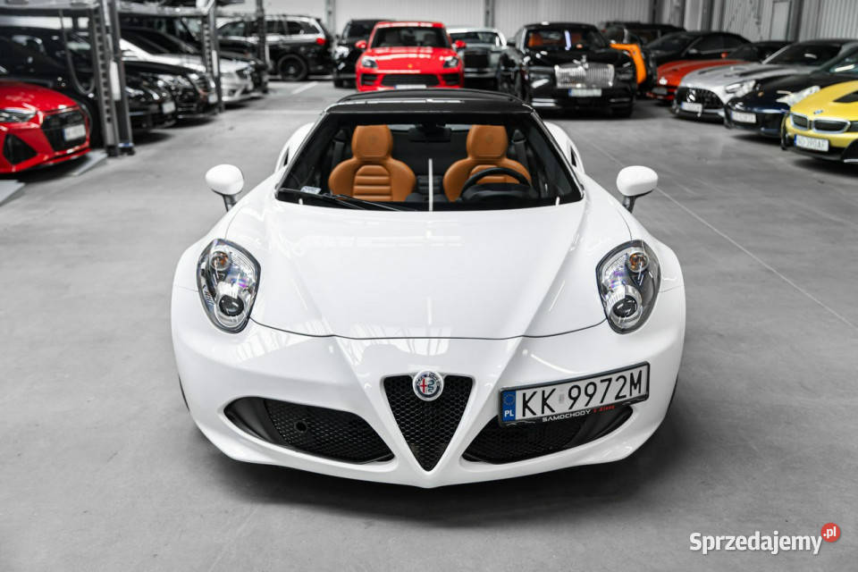 Alfa Romeo 4C SPIDER Krajowa 1 właściciel Zarejestrowany w Polsce Węgrzce sprzedam