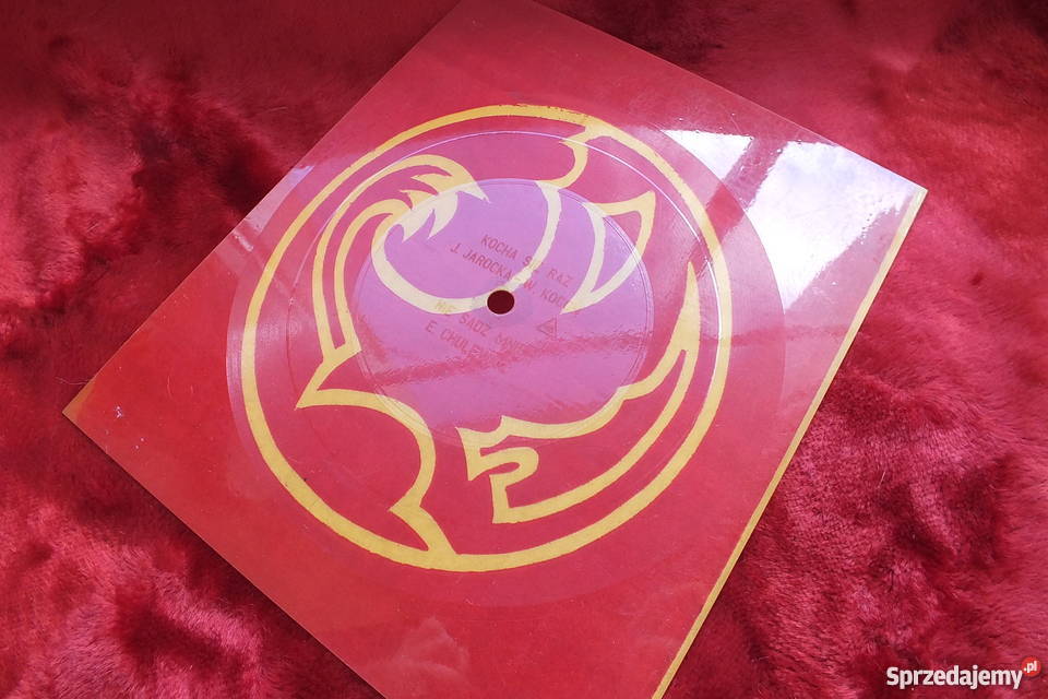 Stara pocztówka dźwiękowa I Jarocka Kocha się Żary sprzedam