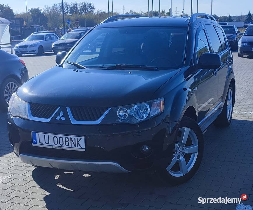 Mitsubishi Outlander II 2008r 24l 125kw CVT łopatki zmiany biegów Lublin