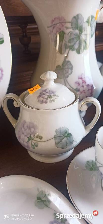 Mlecznik C T Altwasser Germany Hortensje Porcelana i szkło Gdańsk