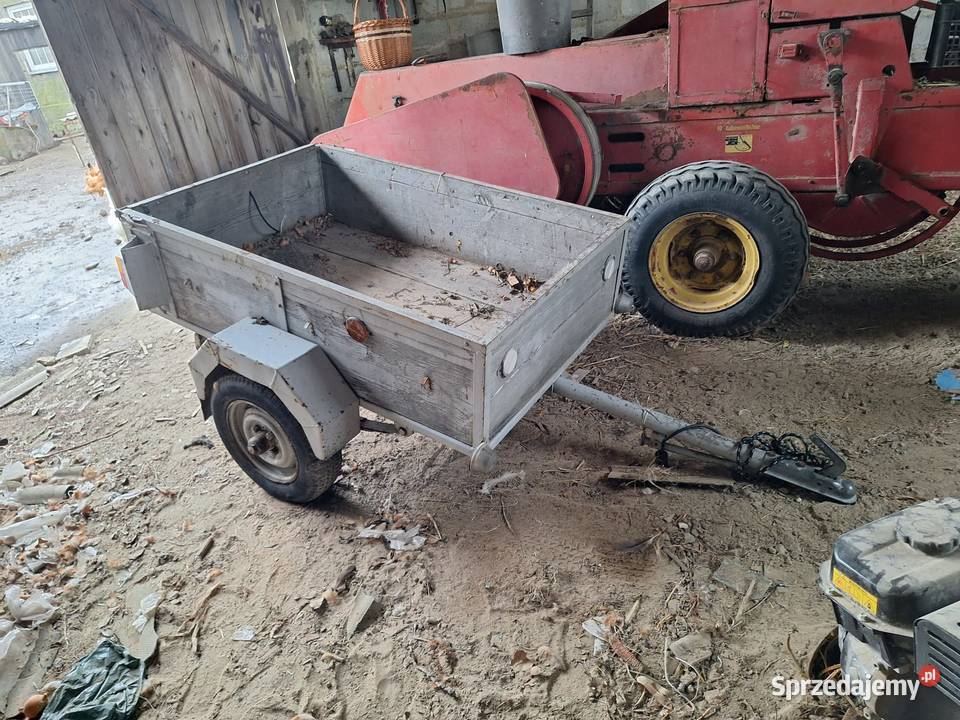 Przyczepka samochodowa SAM gotowa do jazdy Przyczepy i naczepy lubelskie Wojsławice