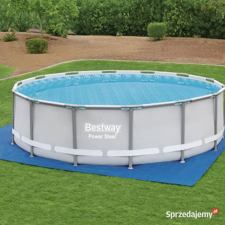 Bestway Mata pod basen Flowclear 488 x 488 Dom i Ogród