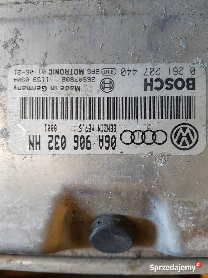 06A906032HN komputer sterownik silnika vw audi osobowe Żerdź