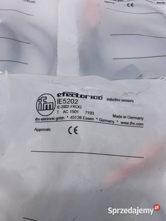 IFM IE5202 Czujnik indukcyjny Pozostałe mazowieckie Warszawa