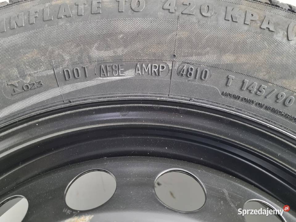 KOŁO DOJAZDOWE dojazdówka Nissan QASHQAI 14590 Chełm