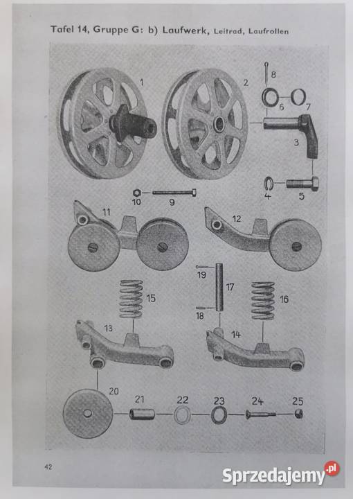 Katalog części SdKfz 303 Goliath