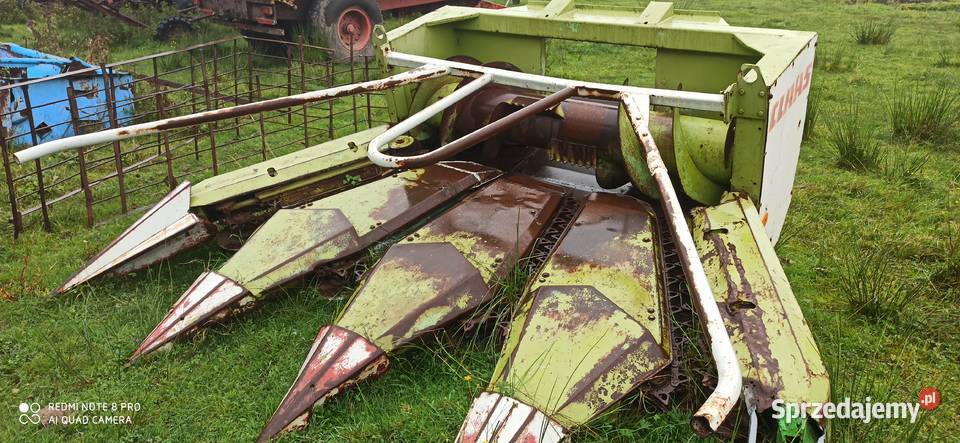 Przystawka do sieczkarni Claas Jaguar 4 rzędowa mazowieckie Sowia Wola