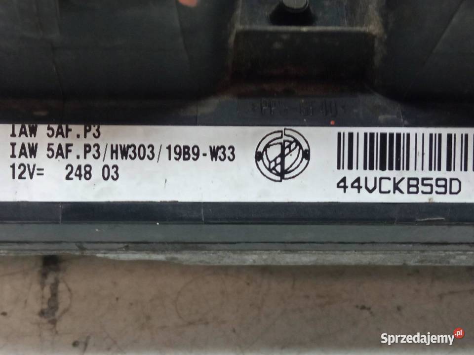 STEROWNIK SILNIKA 55187377 IAW5AFP3 12 B 58 Fiat