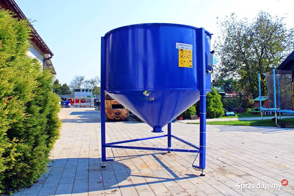 Kosz przyjęciowy 1t 1800L Kosz zasypowy Zbiorniki Gorzkowice sprzedam
