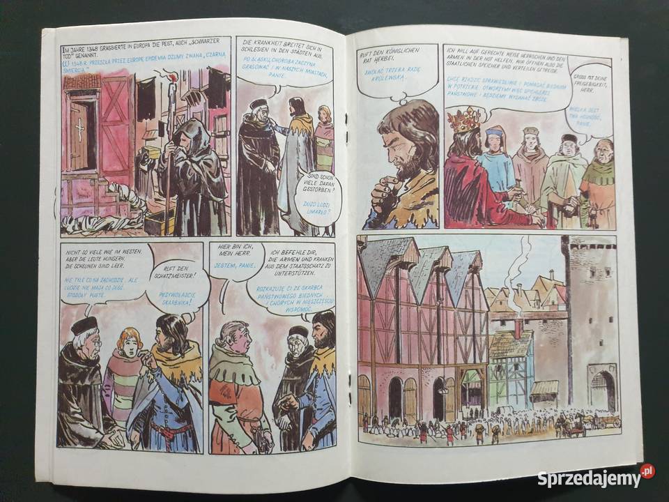 Kazimierz Wielki Kasimir der Grosse komiks Gdynia