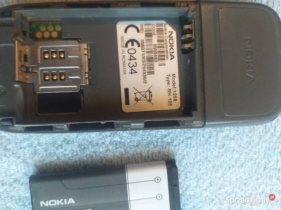 nokia 1208 rh105 rh 105 telefon Pozostałe Sandomierz