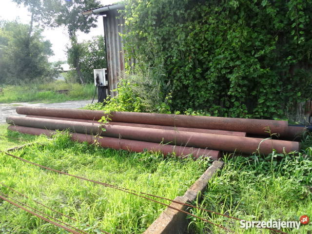 Rury stalowe dł 6m 200mm x 9mm Trawniki sprzedam