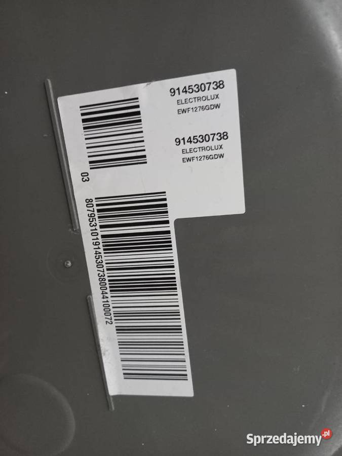 Pralka Electrolux EWF1276GDW mazowieckie Piaseczno