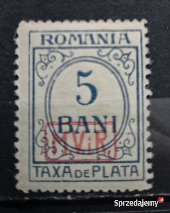 Znaczek pocztowy Rumunia Okupacja I WŚ 1918 dolnośląskie Wałbrzych sprzedam