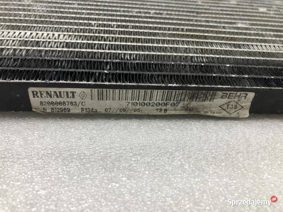 CHŁODNICA KLIMATYZACJI RENAULT LAGUNA II 19 DCI sprzedam