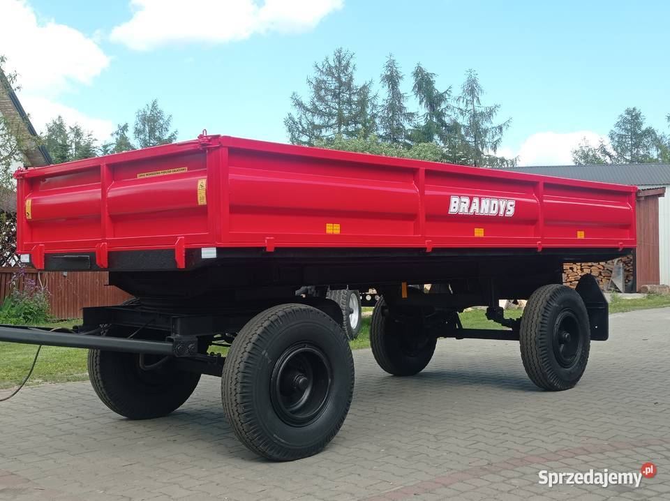 Przyczepa rolnicza bss wywrotka brandys 5 ton hl Krasnystaw