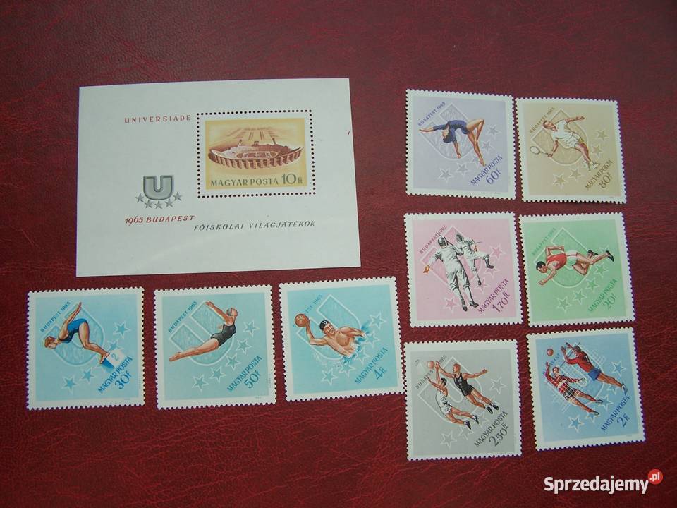 Węgry 1965 MNH Sport Uniwersjada śląskie Tychy